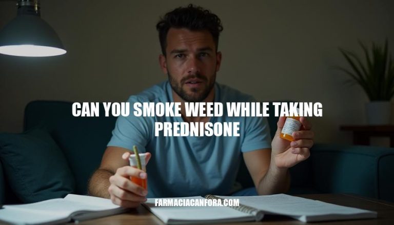 Can You Smoke Weed While Taking Prednisone? Risks and Considerations