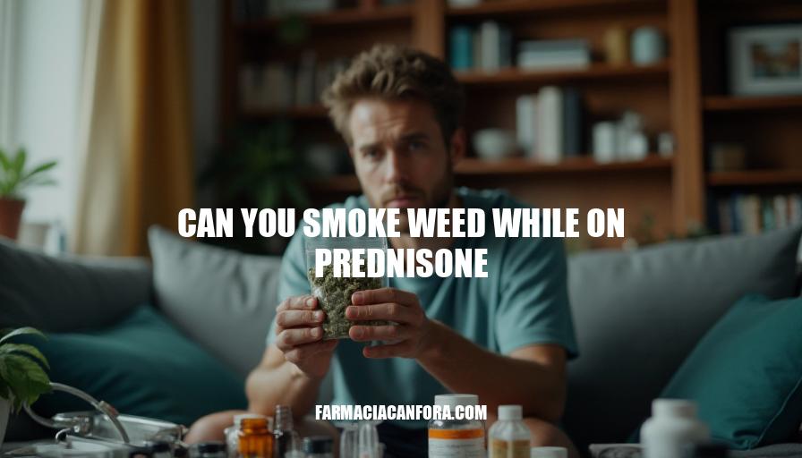 Can You Smoke Weed While on Prednisone? Risks and Considerations