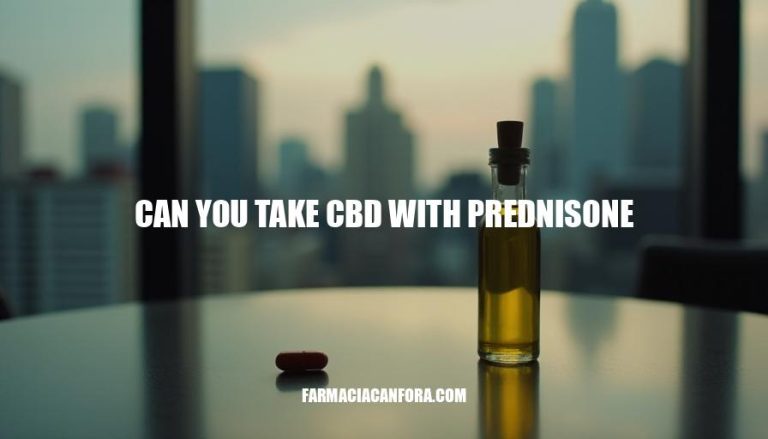 Can You Take CBD with Prednisone? Safety and Interactions Explained