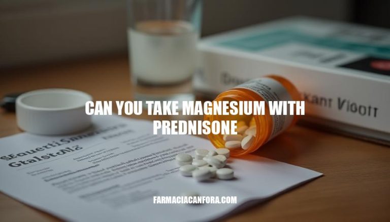 Can You Take Magnesium with Prednisone? Safety and Interactions Explained