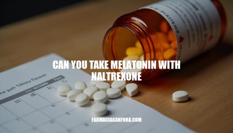 Can You Take Melatonin with Naltrexone? Safety and Interactions Explained