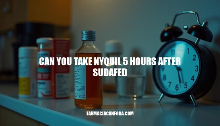 Can You Take NyQuil 5 Hours After Sudafed? Safety and Risks Explained