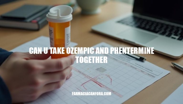 Can You Take Ozempic and Phentermine Together? Safety and Risks Explained