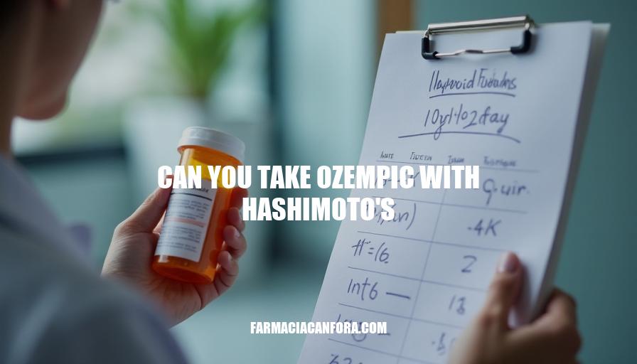 Can You Take Ozempic with Hashimoto’s? Safety and Efficacy Considerations