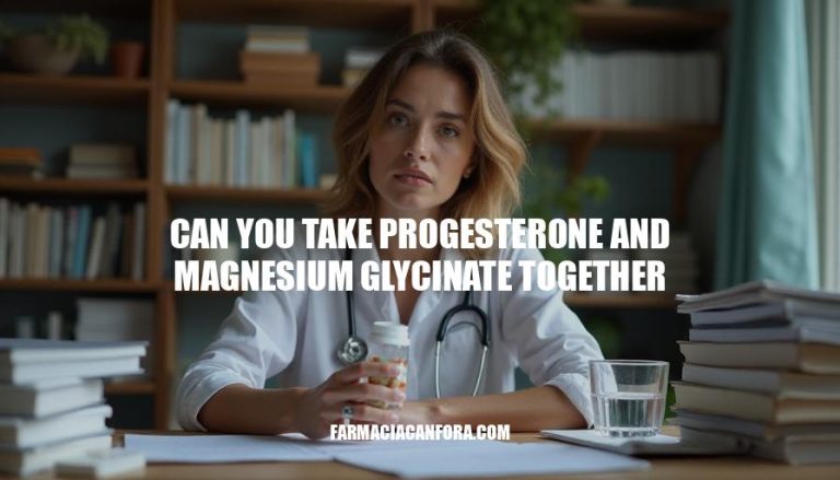 Can You Take Progesterone and Magnesium Glycinate Together Safely?