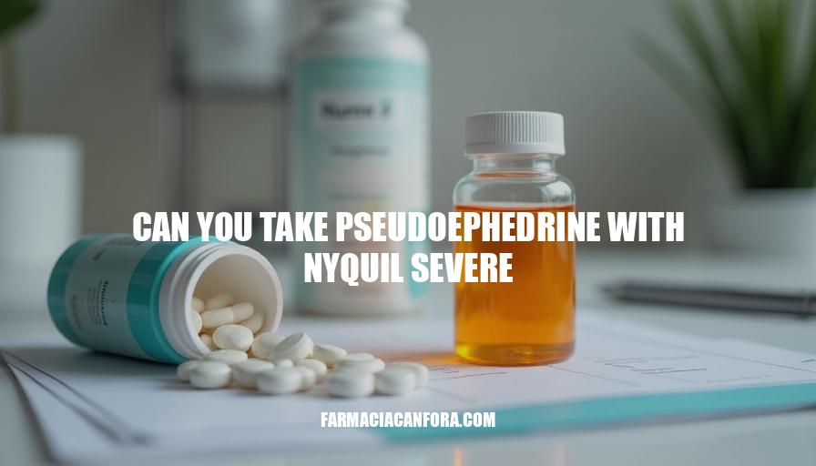 Can You Take Pseudoephedrine with NyQuil Severe? Safety and Interactions