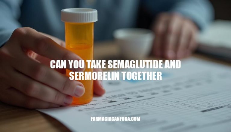 Can You Take Semaglutide and Sermorelin Together? Safety and Efficacy Considerations