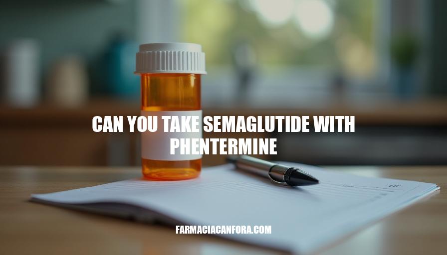 Can You Take Semaglutide with Phentermine? Safety and Interactions Explained