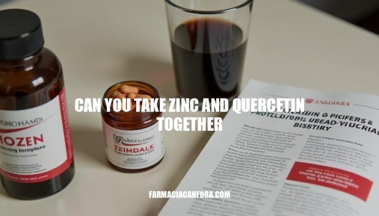 Can You Take Zinc and Quercetin Together Safely?