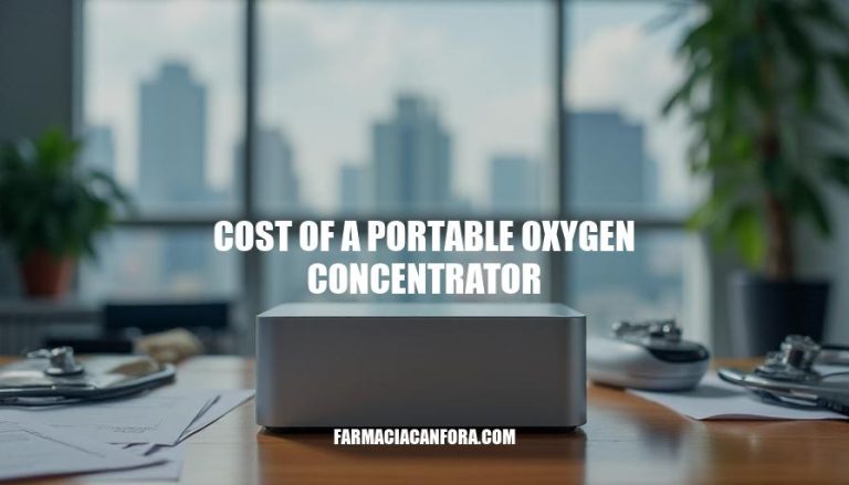 Cost of Portable Oxygen Concentrators: A Comprehensive Guide