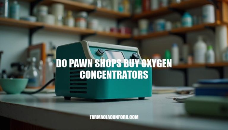 Do Pawn Shops Buy Oxygen Concentrators?