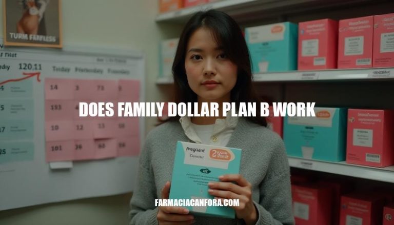 Does Family Dollar Plan B Work? A Comprehensive Review