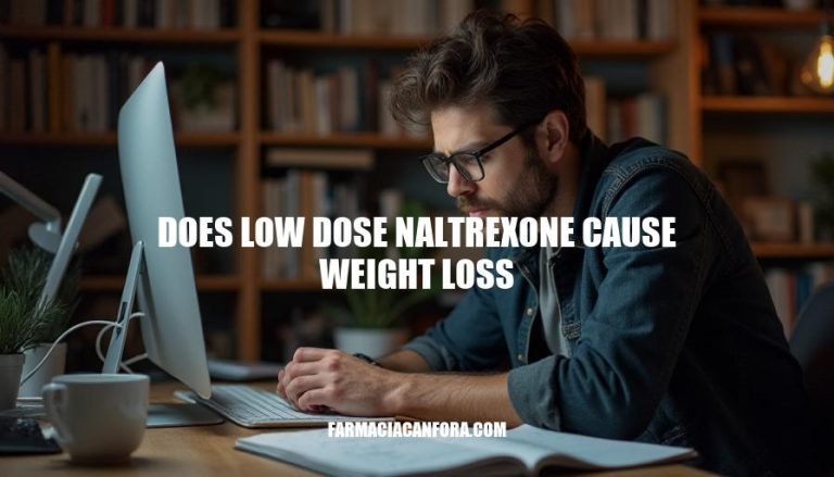 Does Low Dose Naltrexone Cause Weight Loss? Effects and Benefits