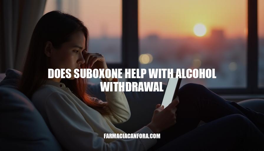 Does Suboxone Help with Alcohol Withdrawal Symptoms?