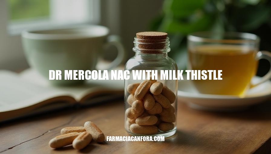 Dr. Mercola's Liver Support Formula: NAC & Milk Thistle