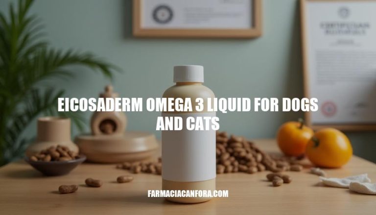 Eicosaderm Omega 3 Liquid for Dogs & Cats - Benefits and Reviews