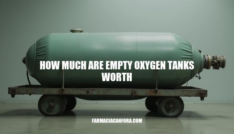 Empty Oxygen Tank Value: How Much Are They Worth?