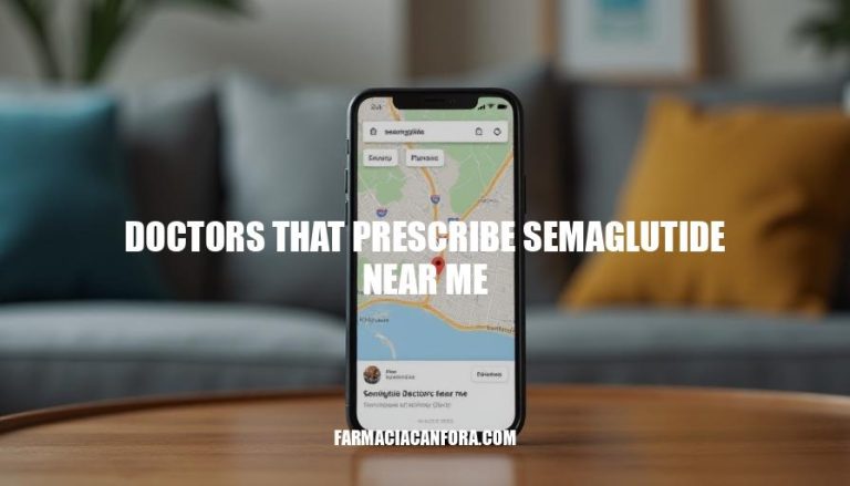 Find Doctors That Prescribe Semaglutide Near Me