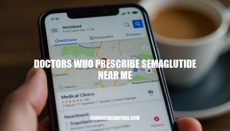 Find Doctors Who Prescribe Semaglutide Near Me