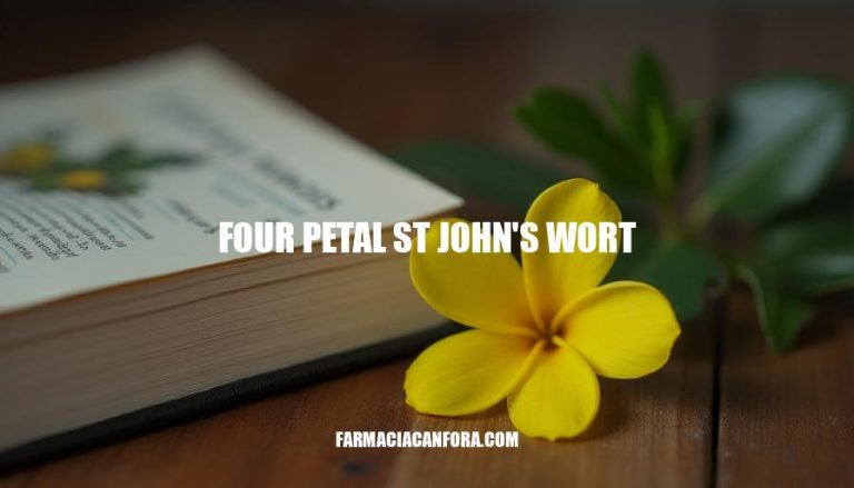 Four Petal St John’s Wort Benefits and Uses