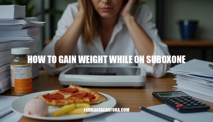 Gaining Weight on Suboxone: A Comprehensive Guide