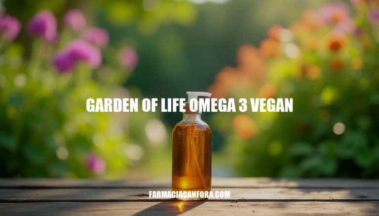 Garden of Life Omega 3 Vegan Review and Benefits