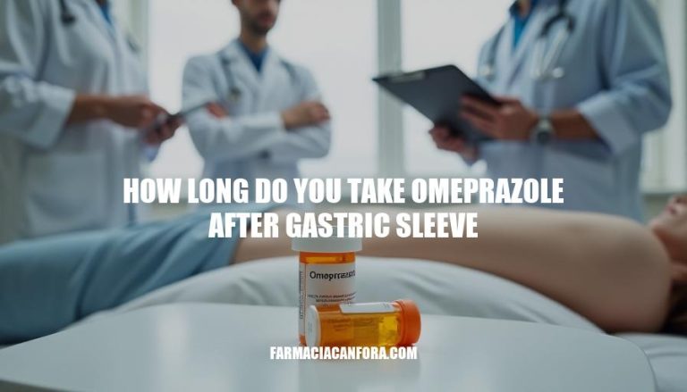 Gastric Sleeve Surgery and Omeprazole: How Long to Take After