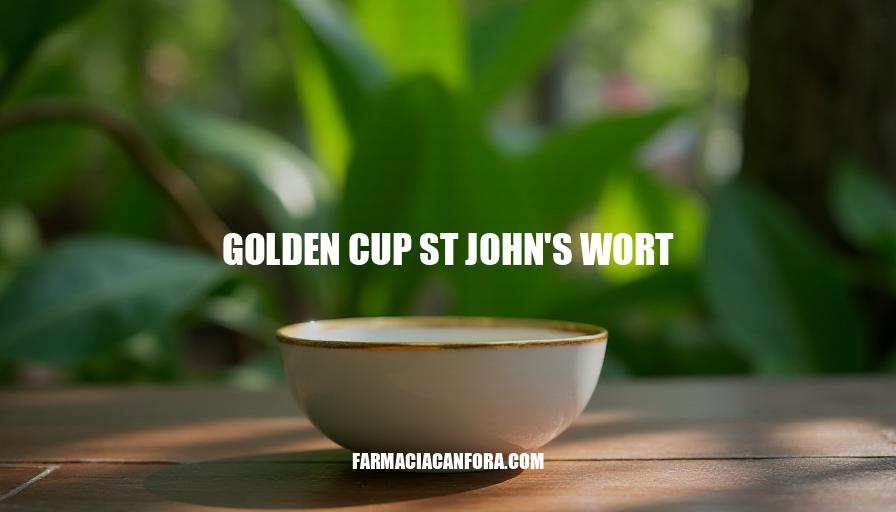 Golden Cup St John's Wort Benefits and Uses