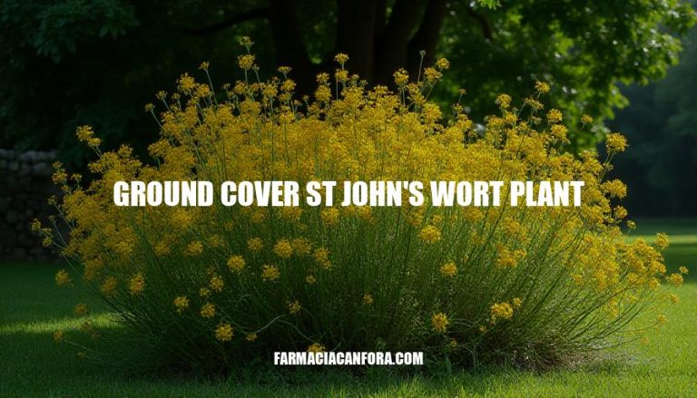 Ground Cover St John’s Wort Plant Care and Benefits