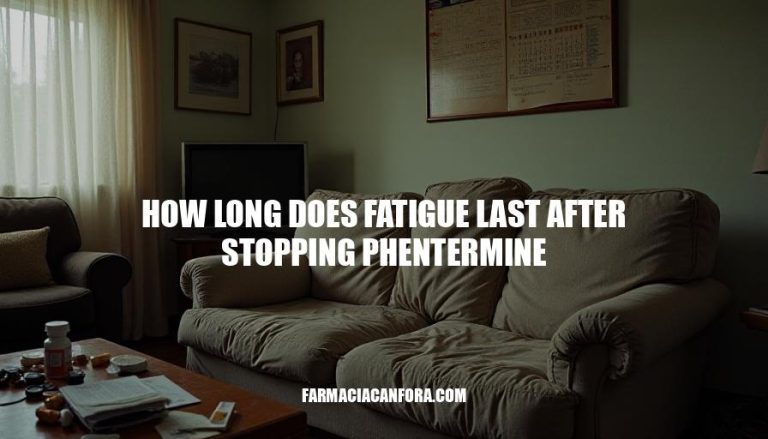 How Long Does Fatigue Last After Stopping Phentermine?