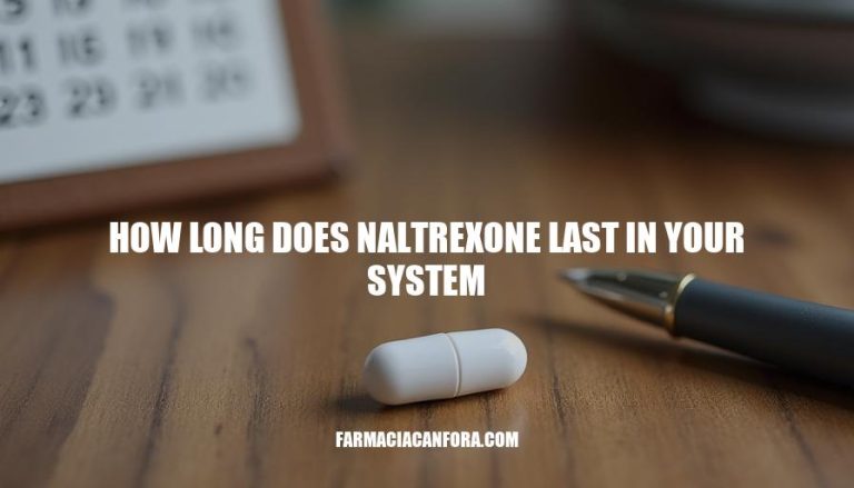 How Long Does Naltrexone Last in Your System?