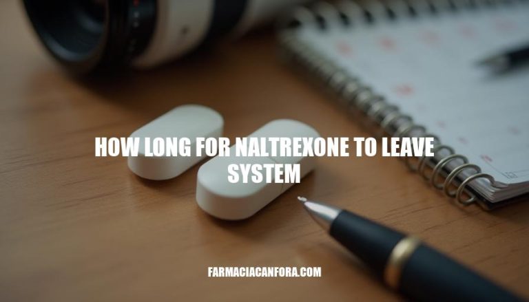 How Long Does Naltrexone Stay in Your System?