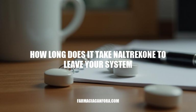 How Long Does Naltrexone Stay in Your System?