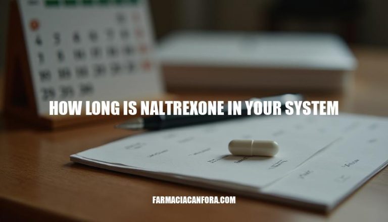 How Long Does Naltrexone Stay in Your System?