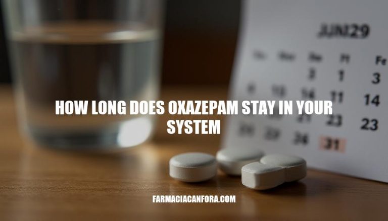 How Long Does Oxazepam Stay in Your System?