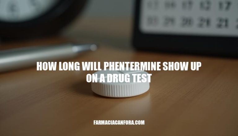 How Long Does Phentermine Stay in Your System for a Drug Test?