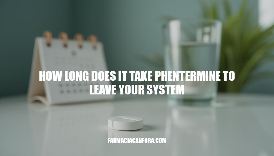 How Long Does Phentermine Stay in Your System?