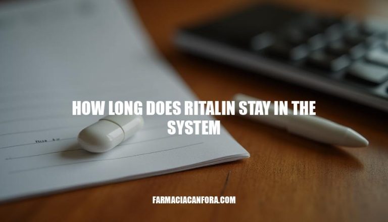 How Long Does Ritalin Stay in Your System?