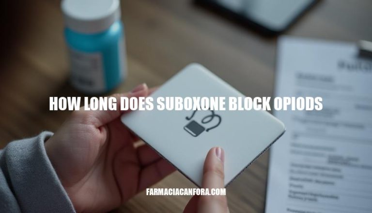 How Long Does Suboxone Block Opioids?