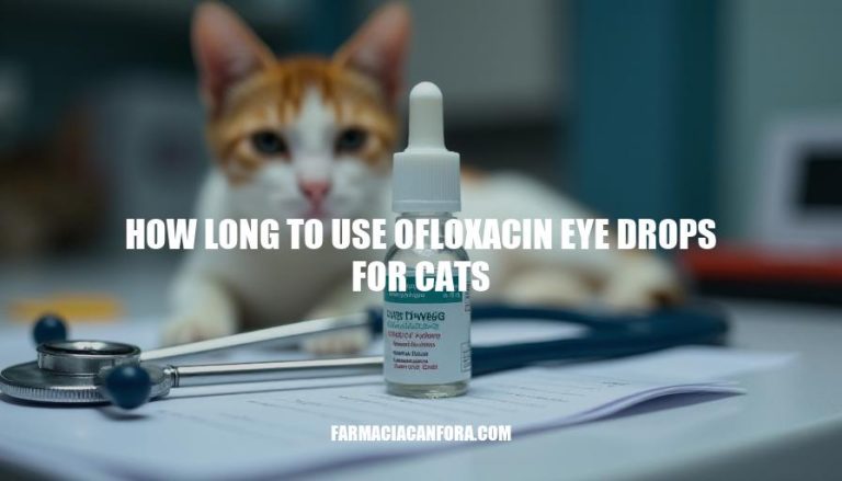 How Long to Use Ofloxacin Eye Drops for Cats: A Comprehensive Guide