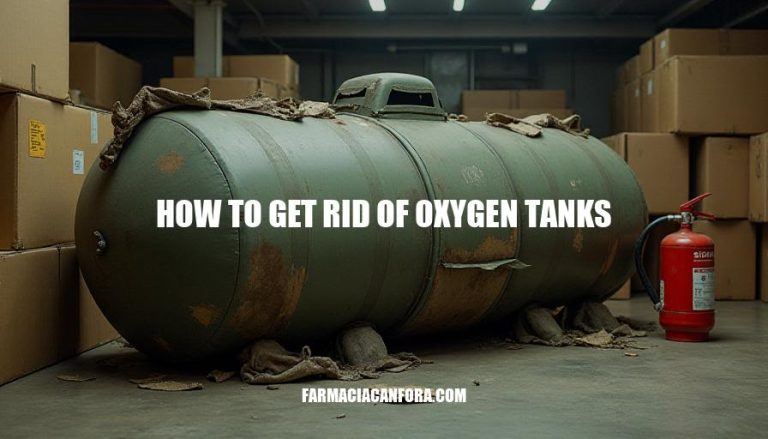 How to Get Rid of Oxygen Tanks Safely