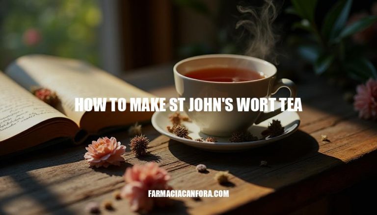 How to Make St John’s Wort Tea: A Comprehensive Guide