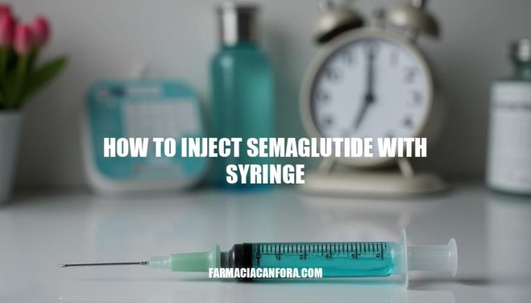 How to Safely Inject Semaglutide with a Syringe at Home