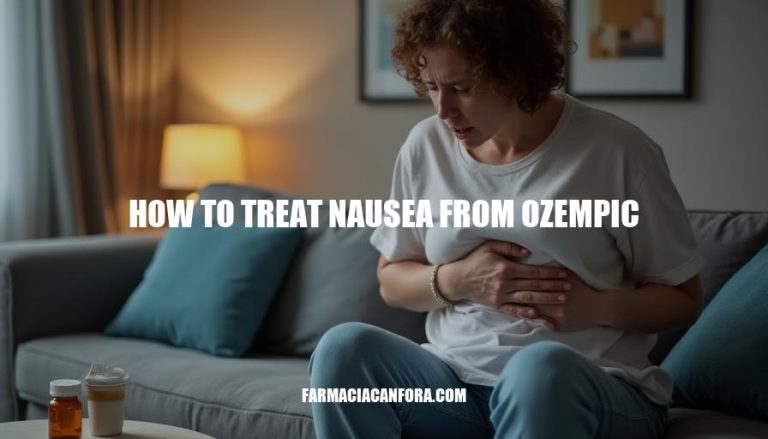 How to Treat Nausea from Ozempic: Effective Remedies and Solutions