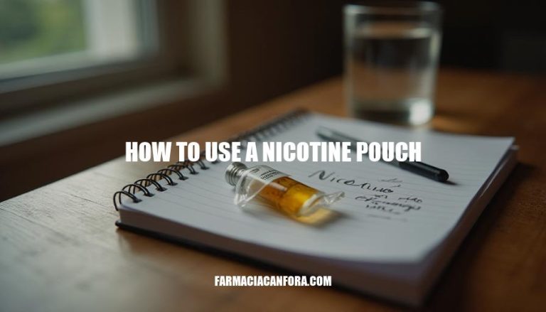 How to Use Nicotine Pouches Safely and Effectively