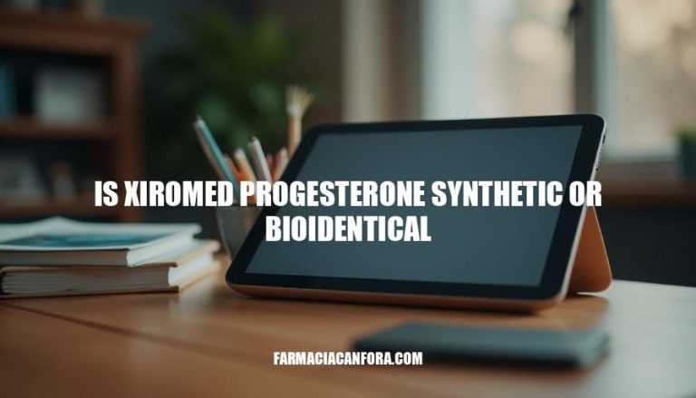 Is Xiromed Progesterone Synthetic or Bioidentical?