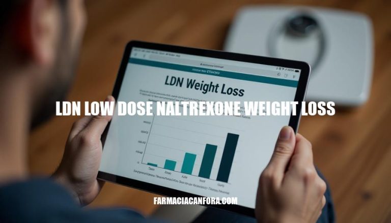 LDN Weight Loss: Does Low Dose Naltrexone Aid in Fat Burning?