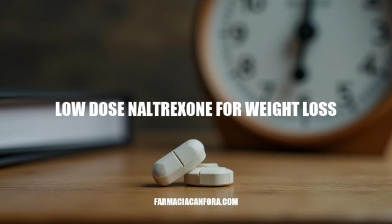 Low Dose Naltrexone: A Promising Aid for Weight Loss