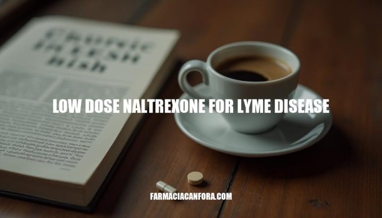 Low Dose Naltrexone for Lyme Disease Treatment