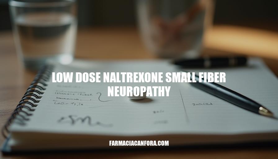 Low Dose Naltrexone for Small Fiber Neuropathy Treatment